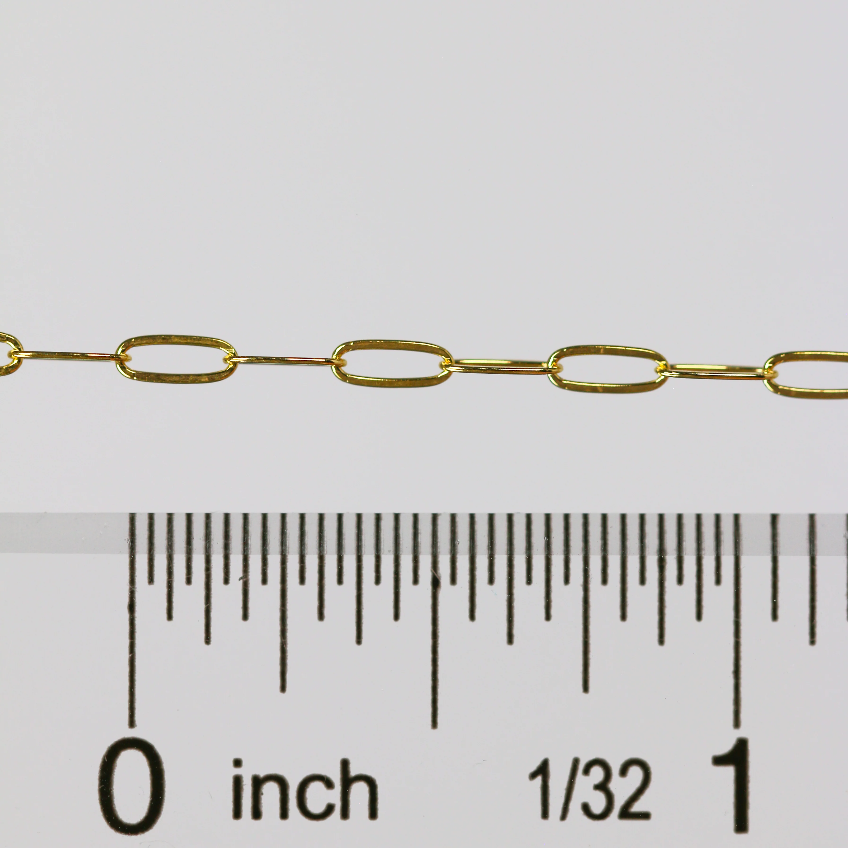Chloe Permanent Jewelry Chain, Oval Cable Design, Flat Oval Links, Available in Gold Options and Silver - Image 8